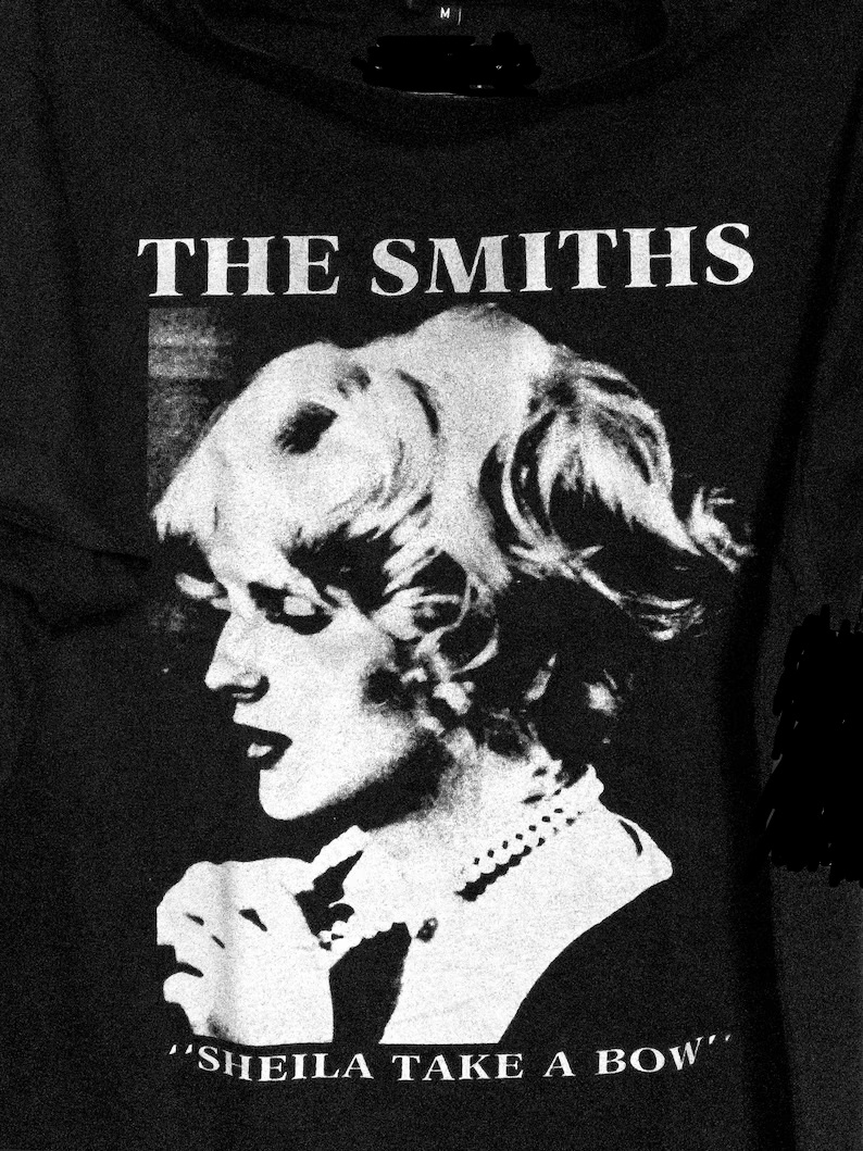 The Smiths aesthetic outfit Sheila Take a Bow tee shirt  For Men  For Women