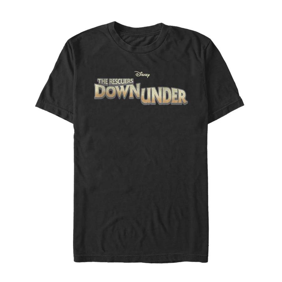 The Rescuers Down Under Men’s Logo  T Shirt