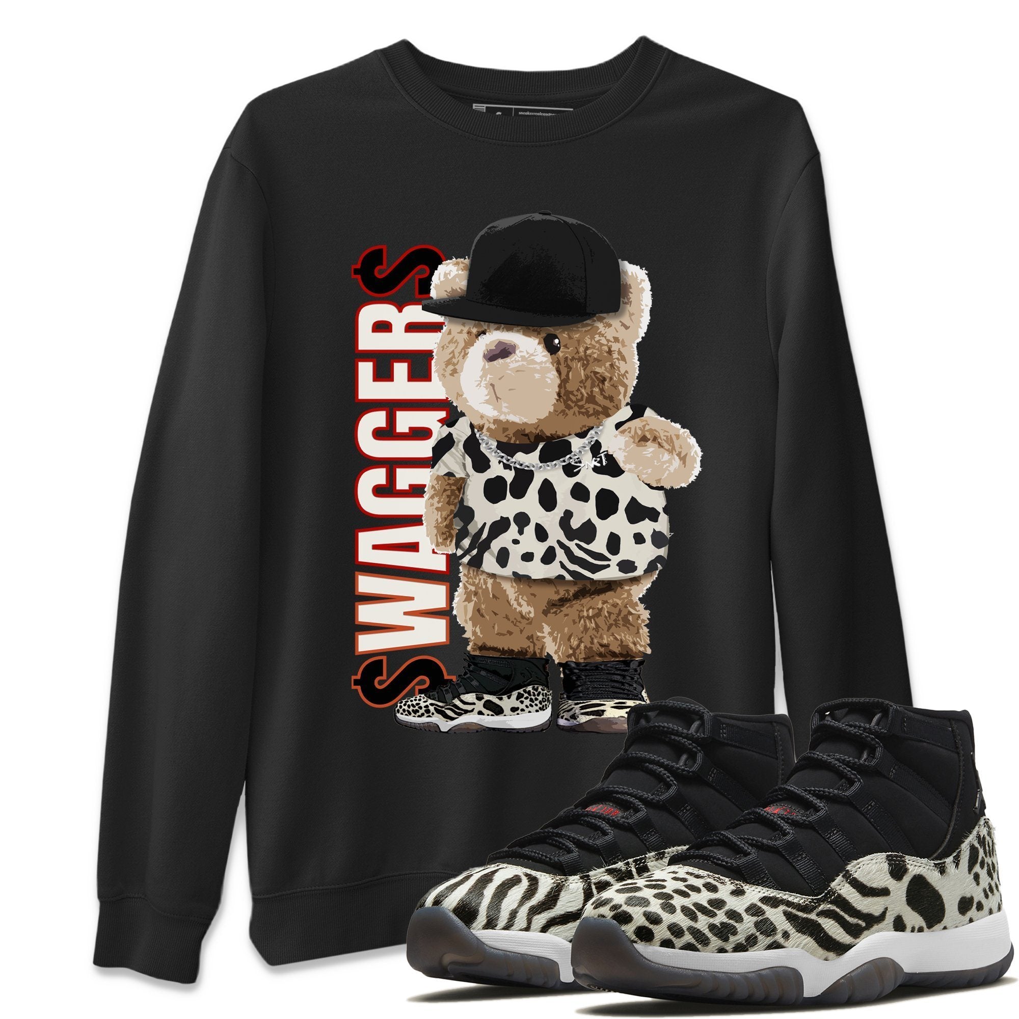 Bear Swaggers Sweatshirt – Air Jordan 11 Animal Instinct