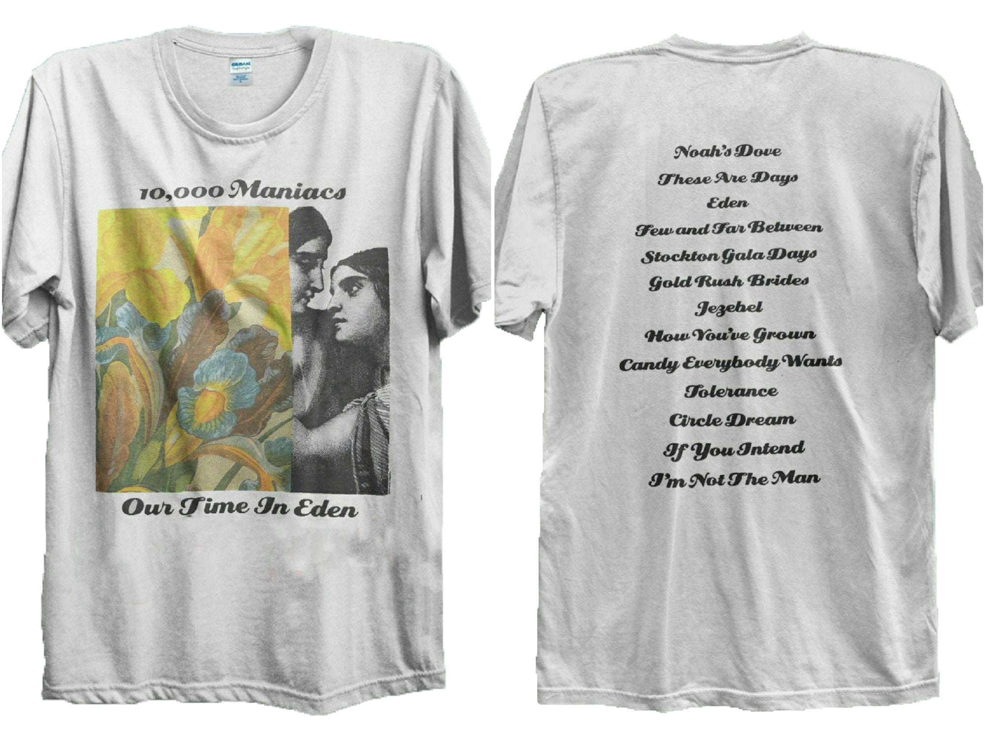 10000 Maniacs 1992 Our Time In Eden T-Shirt