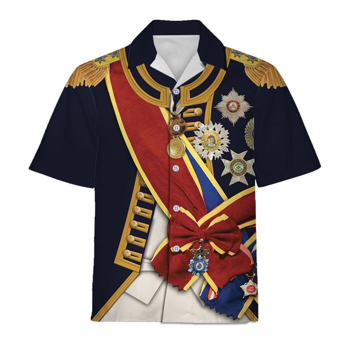 Horatio Nelson 1St Viscount Nelson Navy Sailor Hawaiian Shirt ...