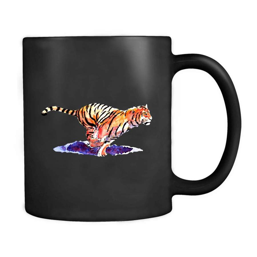 Animal Tiger Gift African Art Orange Mug