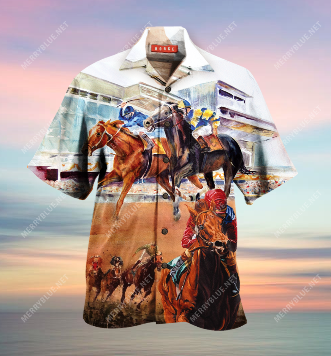 Horse Racing Unisex Hawaii Shirt Ha67153