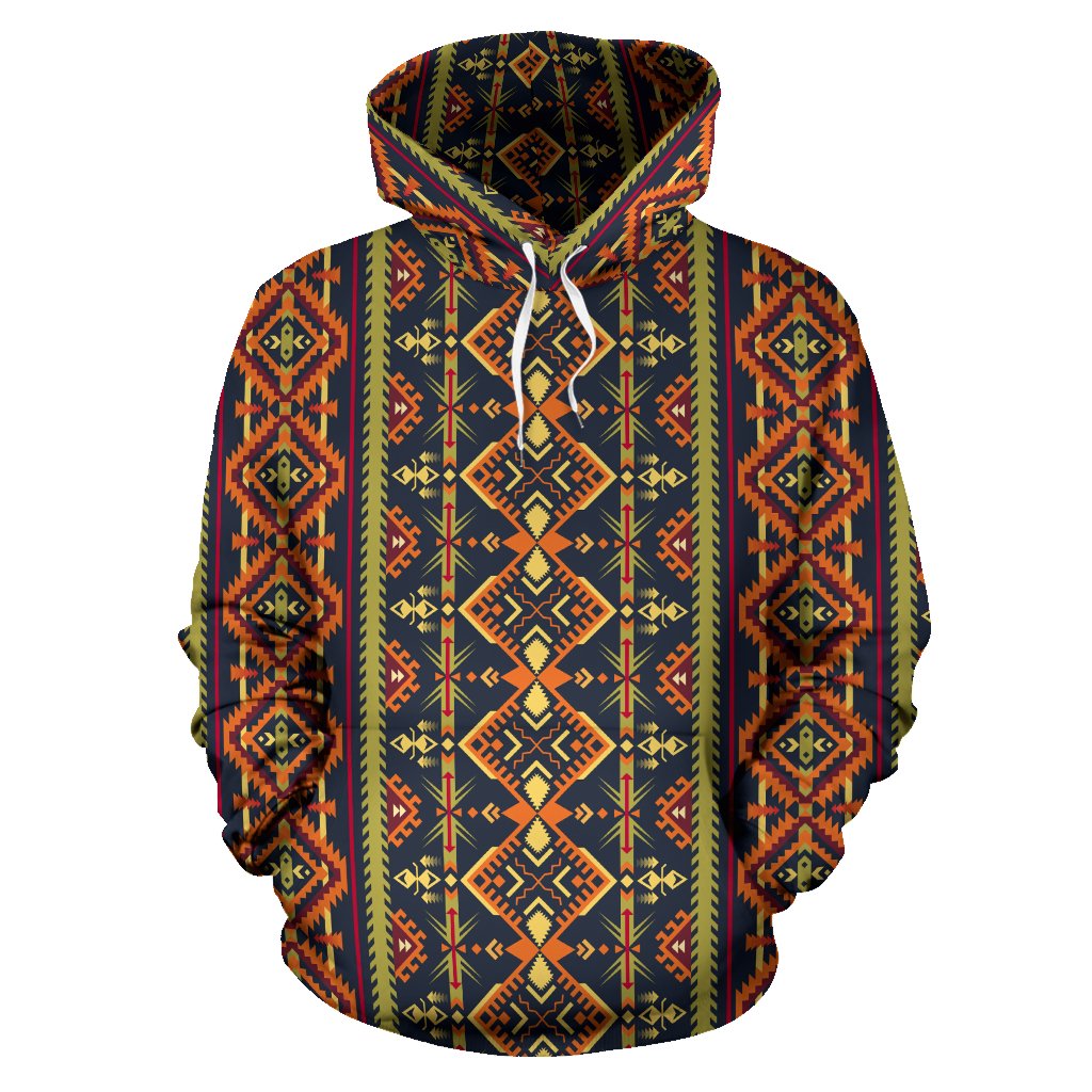 Kente Classic Design African Print Pullover Hoodie