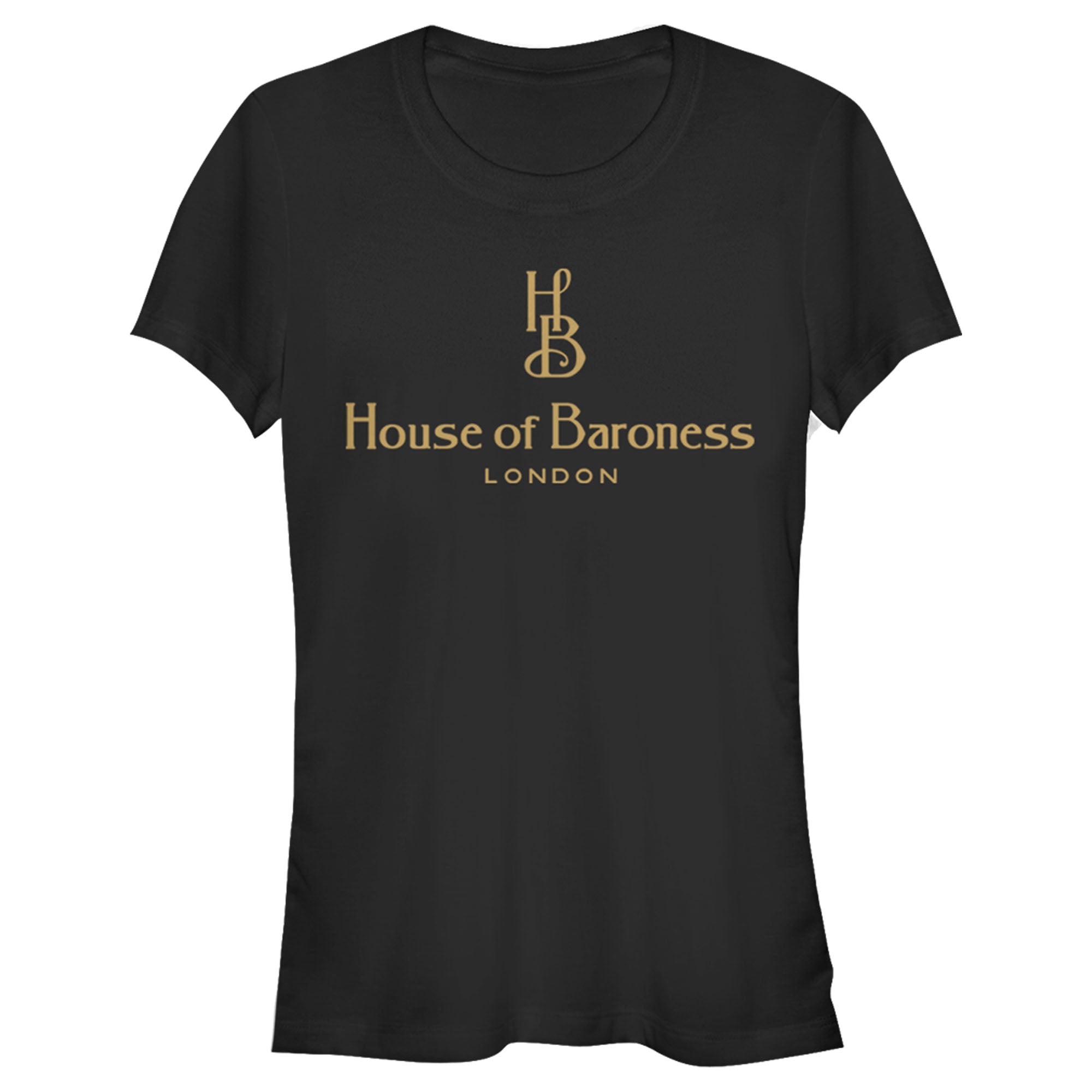 Cruella Junior’S House Of Baroness London Logo Gold  T-Shirt