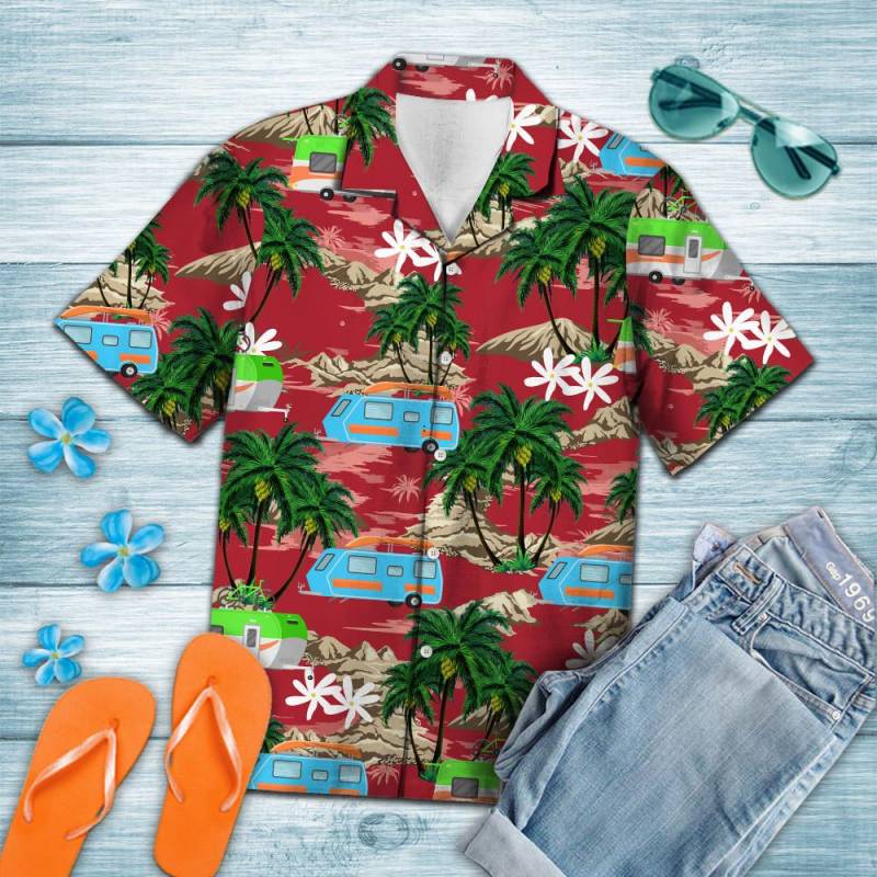 Caravan Palm Island Hawaii Shirt Ha4241