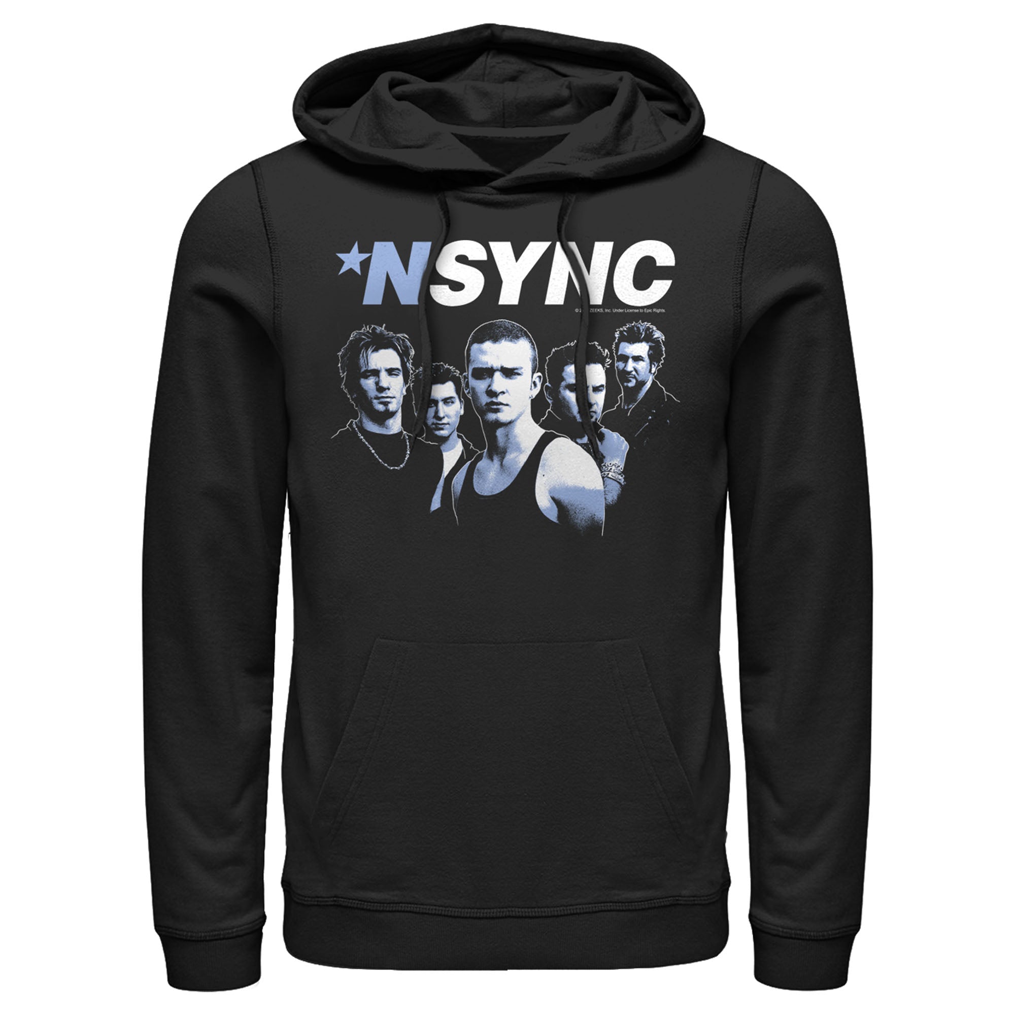 Nsync Men’S Attitude Pose  Pull Over Hoodie