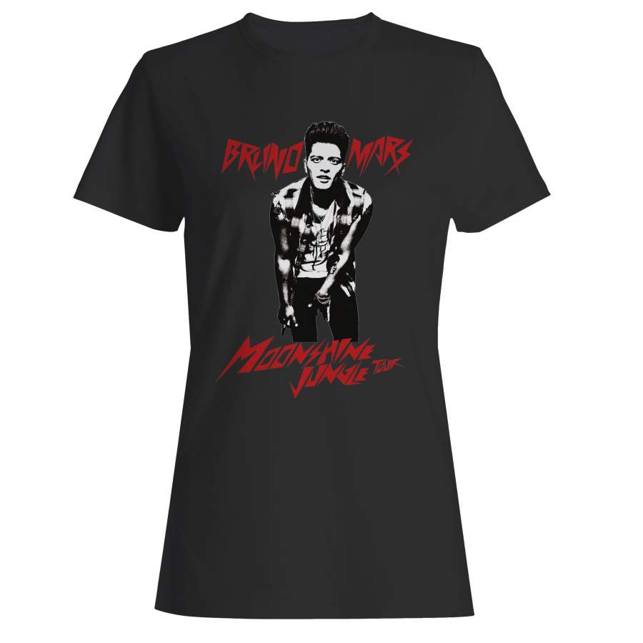 Bruno Mars Moonshine Jungle Tour Woman’s T-Shirt