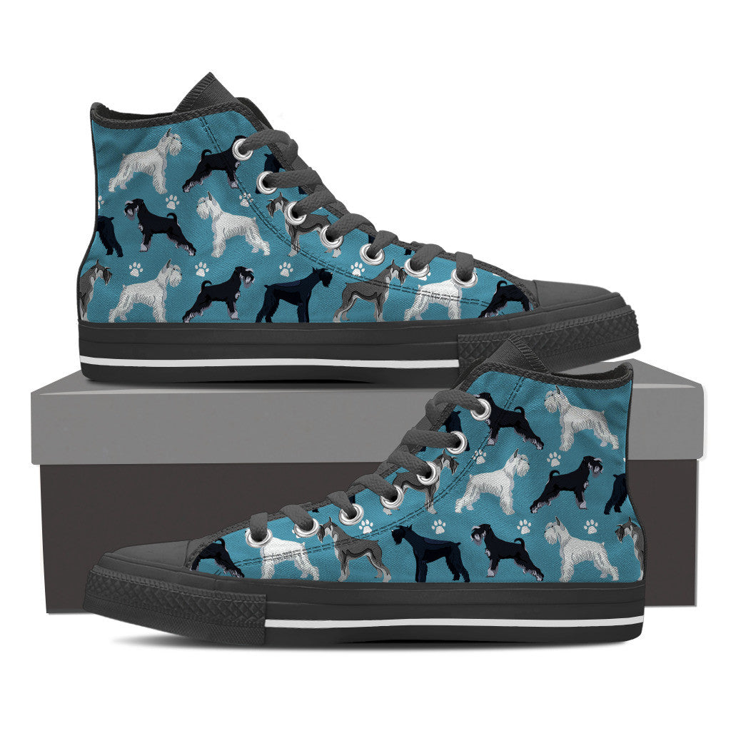 Miniature Schnauzer Pattern Shoes-Clearance