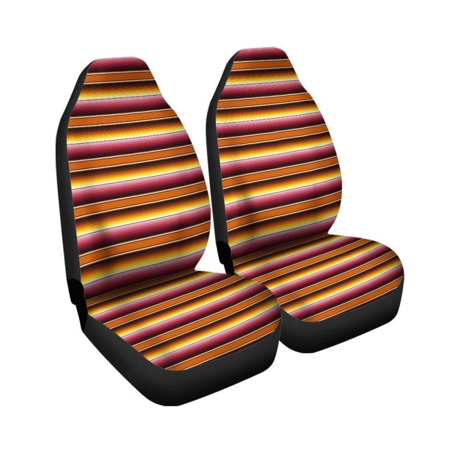 Yellow Mexican Baja Car Seat Covers