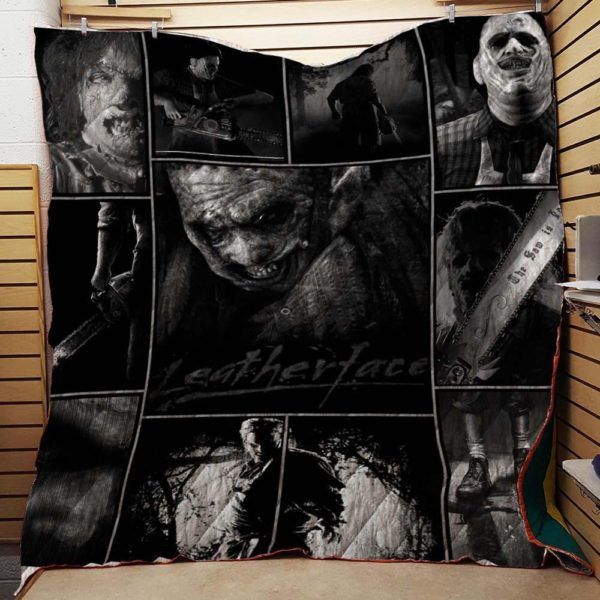 Leatherface 3D Quilt Blanket HGM8