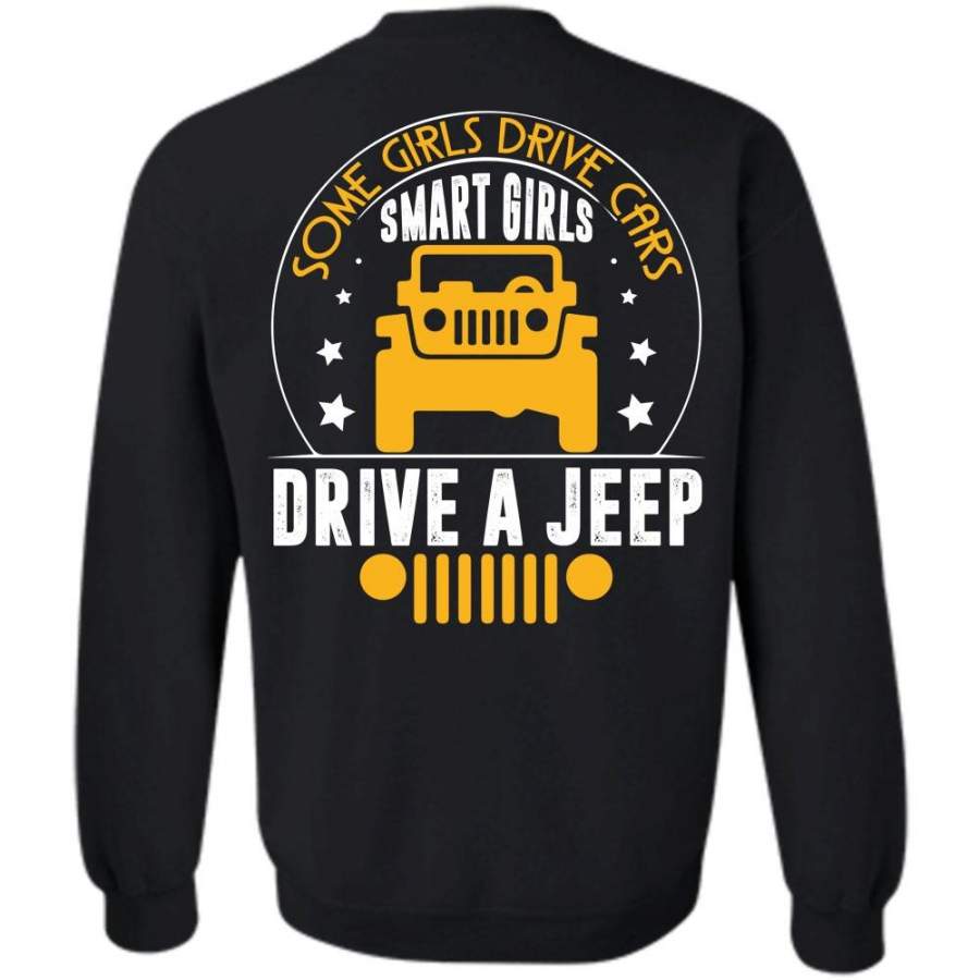 Smart Girls Drive A Jeep T Shirt, I Love Jeep Sweatshirt Lt11