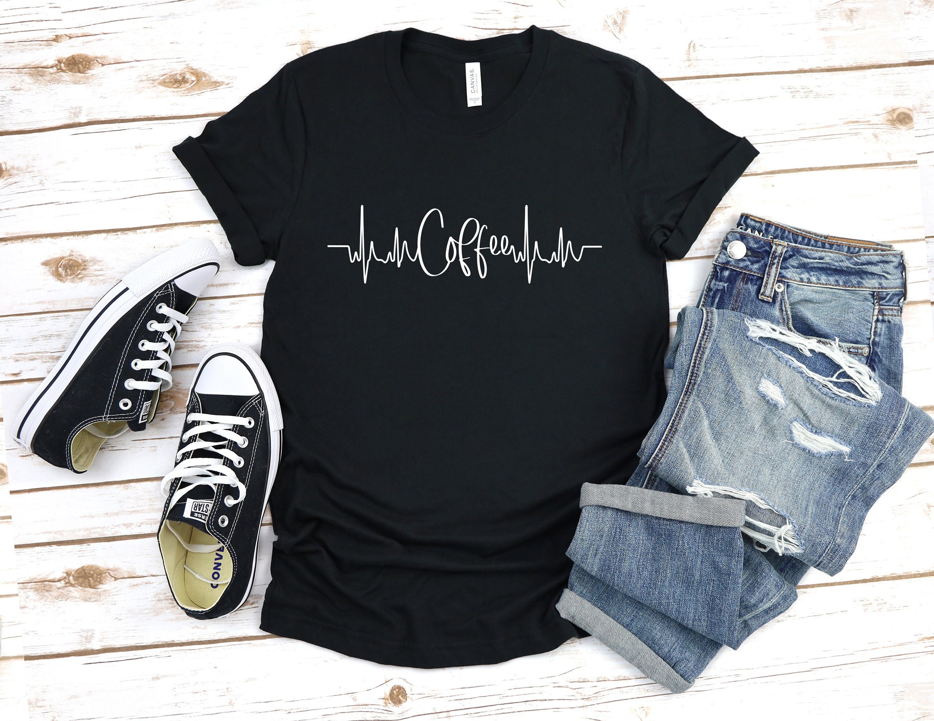 Coffee Lifeline T Shirt – Funny T Shirt – Coffee Shirt – Funny Coffee Shirt – Coffee Lover – Coffee Gift – Coffee Tee – Coffee Gift