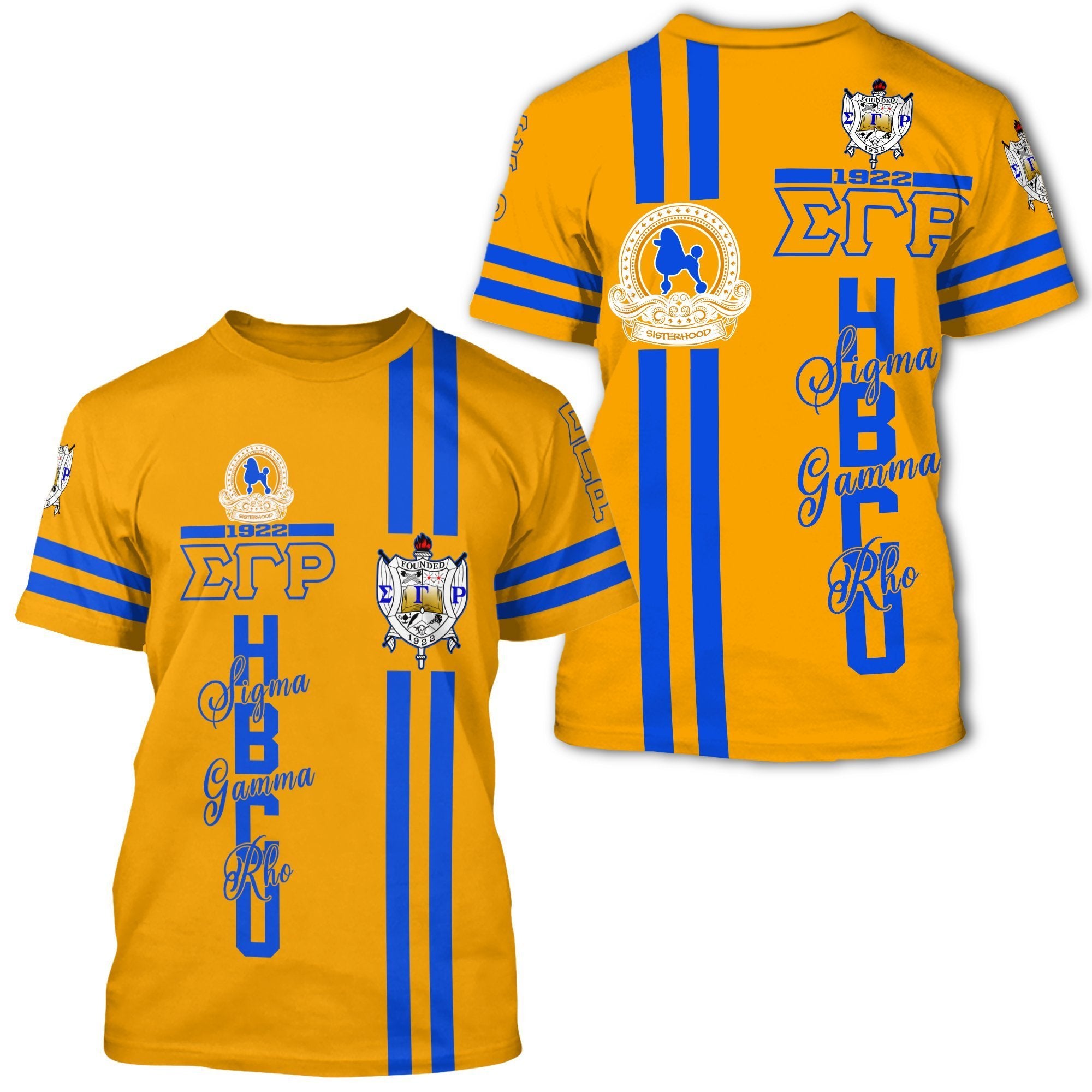 Greek Life T-Shirt – Hbcu Sigma Gamma Rho Poodle T-Shirt J5