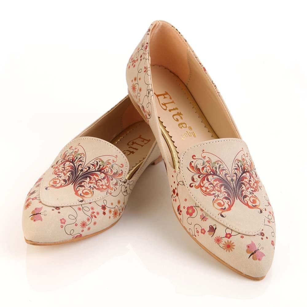 Butterfly Ballerinas Shoes Omr7207