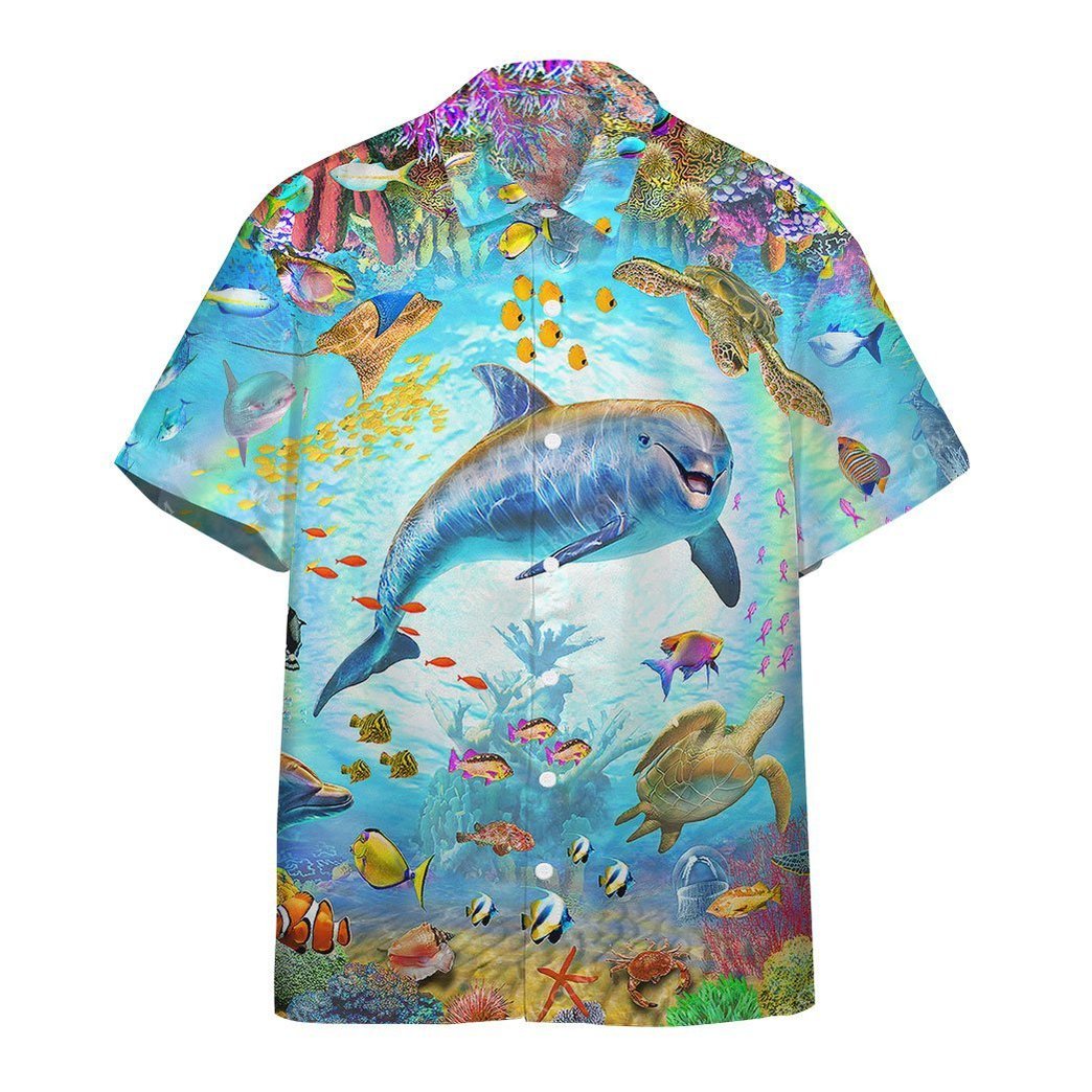 Dolphin Life In The Ocean World Limited Edition – Hawaiian Shirt