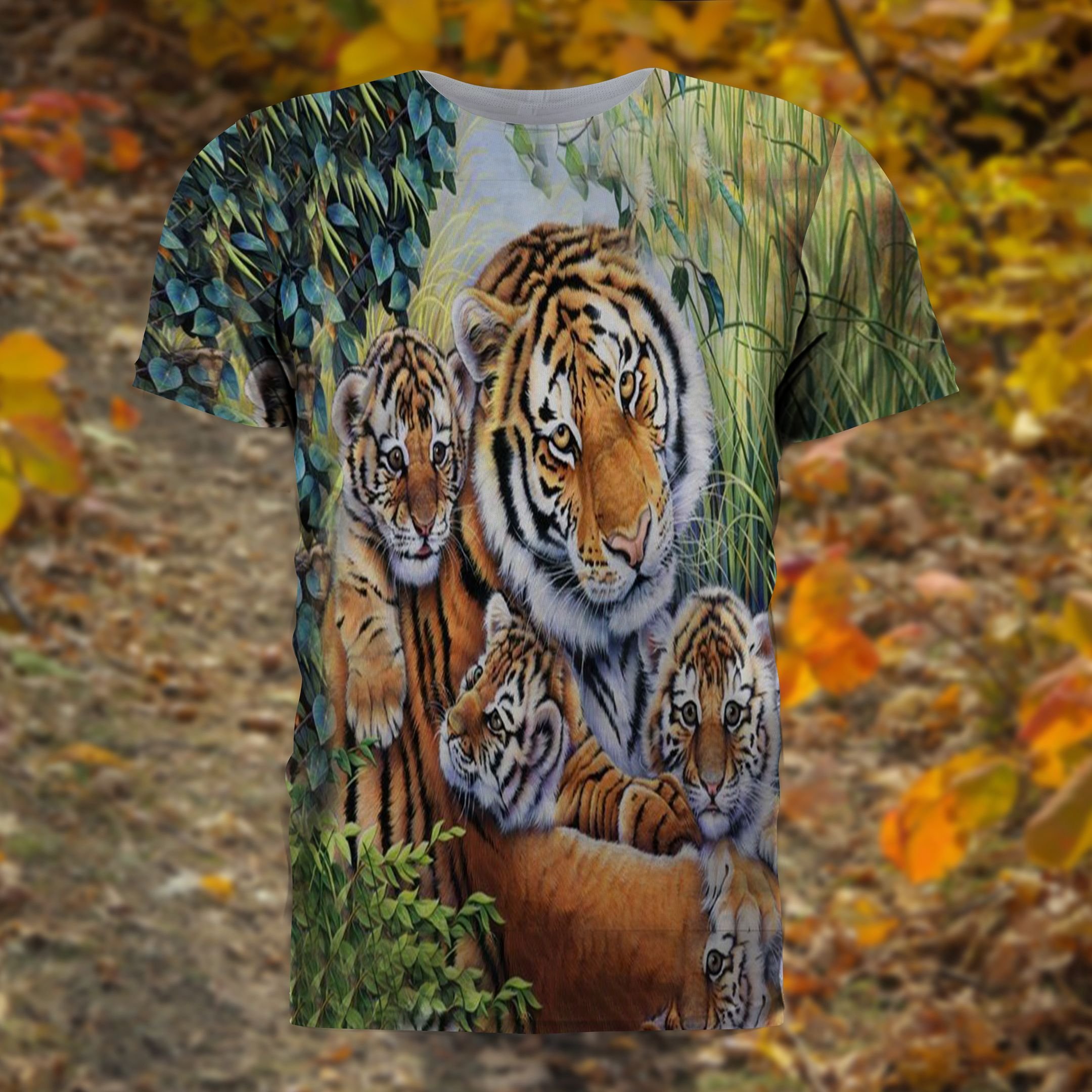 Tiger Ver03 Thcn120721Ntlw Unisex 3D T-Shirt All Over Print