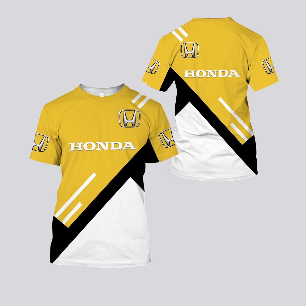 3D All Over Printed Honda Lph-Nh Shirts Ver 3 (Yellow)
