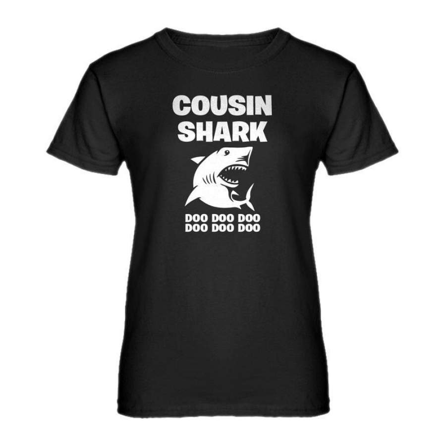 Womens Cousin Shark Ladies’ T shirt