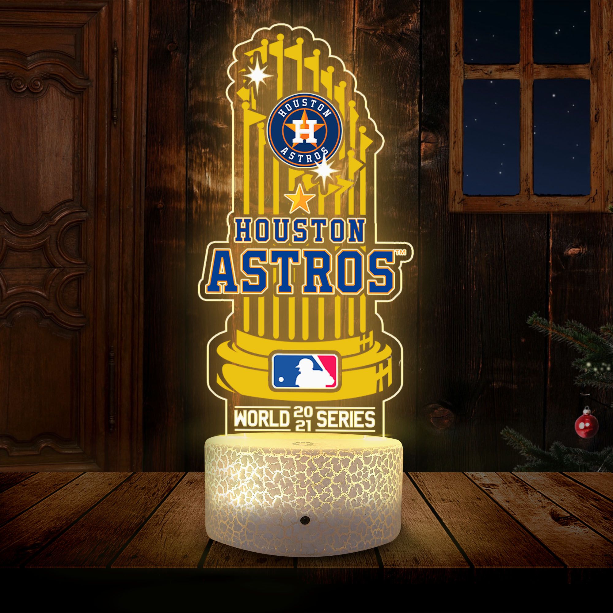 Houston Astros Champions-Champions 3D Led Lamp 2021 Perfect Gift For This Season Na26182 Love Sport Great Choice Vintage Printing All Size