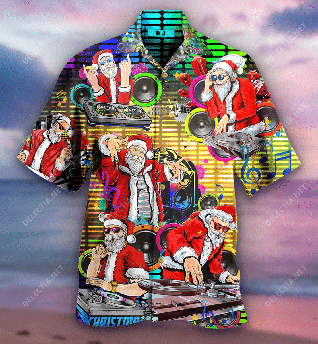 Get Here Live Dj Music Christmas Night Party Hawaii Shirt Ha6984