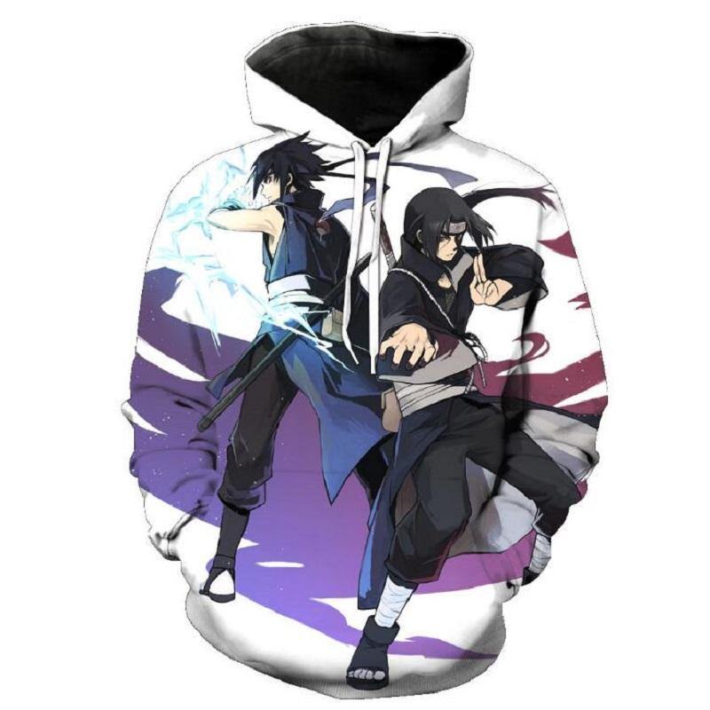 Naruto Hoodie – Sasuke Uchiha Pullover Hoodie