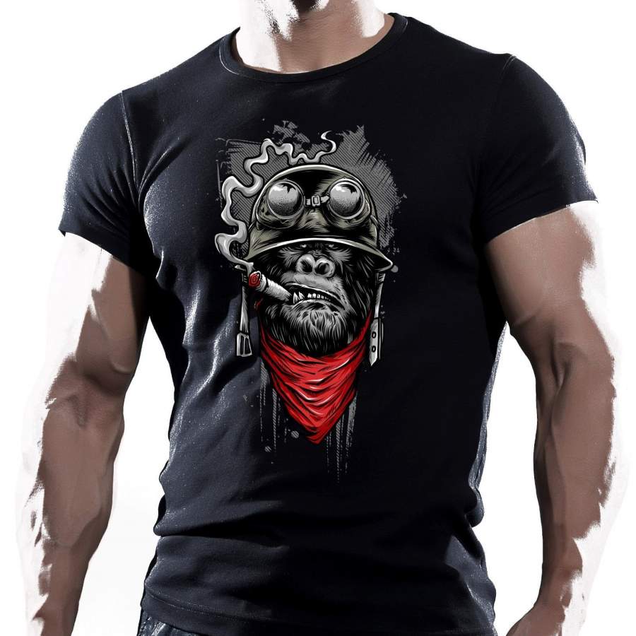 Ape Of Duty Mma Fighting Workout Motivation Mens T Shirt Ufc Muay Thai