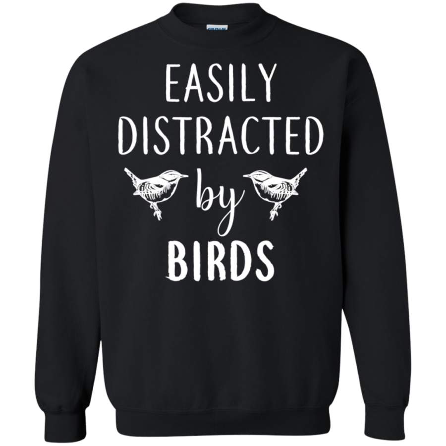 AGR Easily Distracted by Birds Birding Sweatshirt