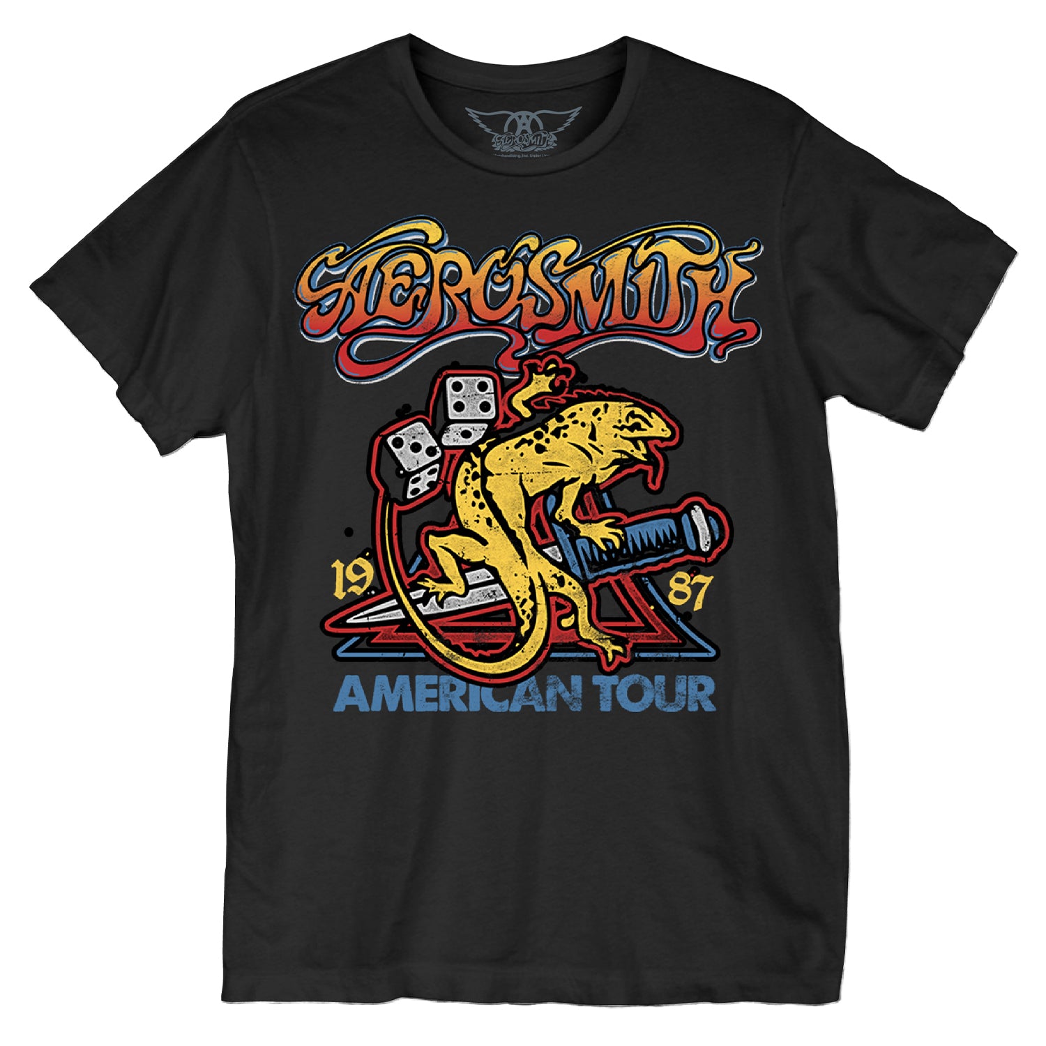 Aerosmith The Iguana Tour Men’S T-Shirt