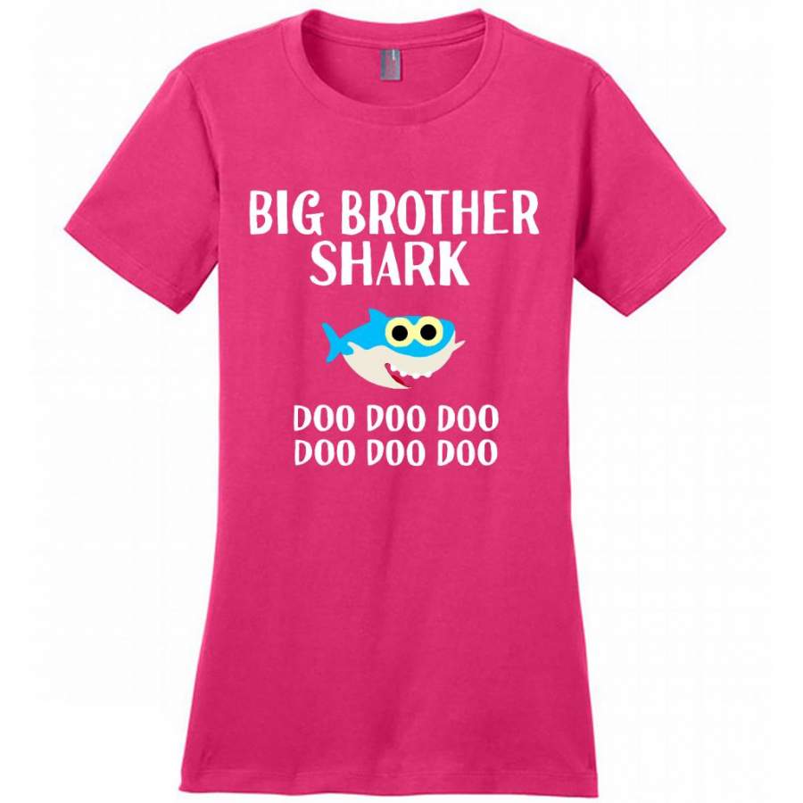 Big Brother Shark Doo Doo Doo B – District Made Women Shirt