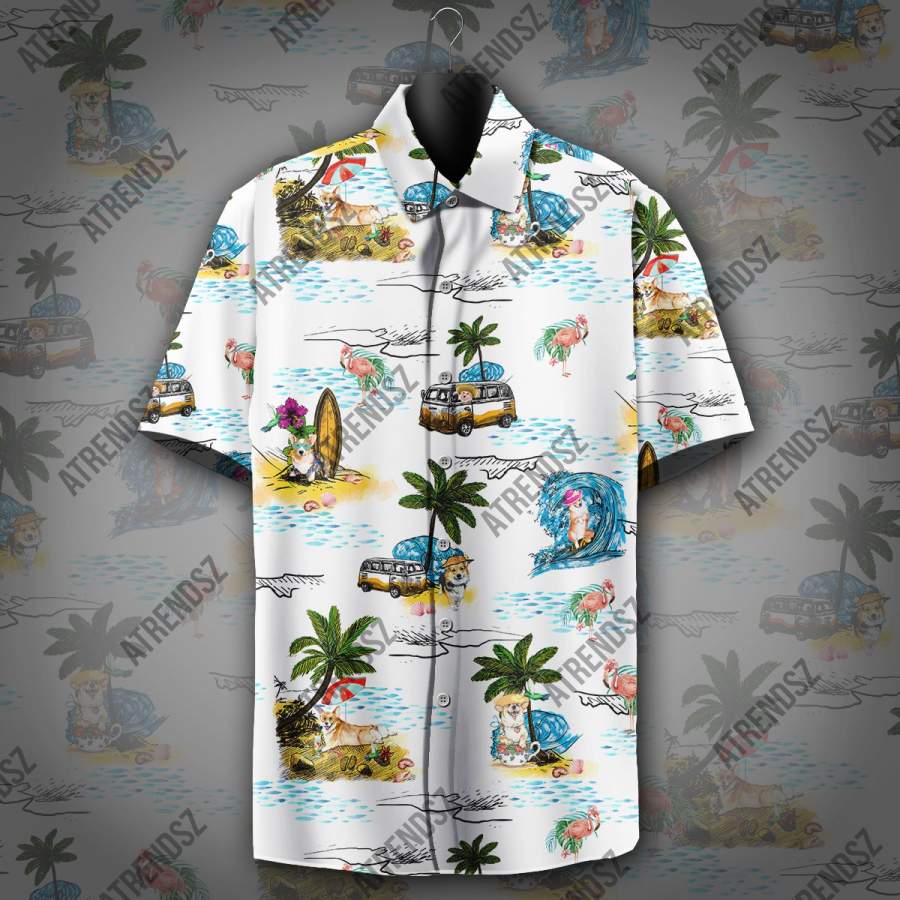 ATRENDSZ CD All over print Hawaiian Shirt