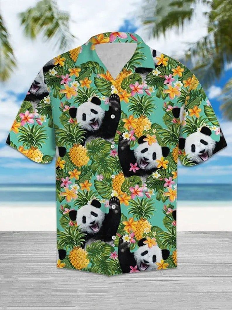 Panda Multicolor Unique Design Hawaii Shirt Ha55325