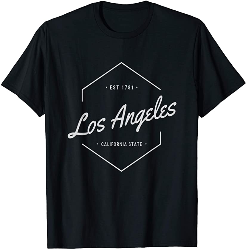 Vintage Los Angeles California State T Shirt Souvenir Pride T-Shirt