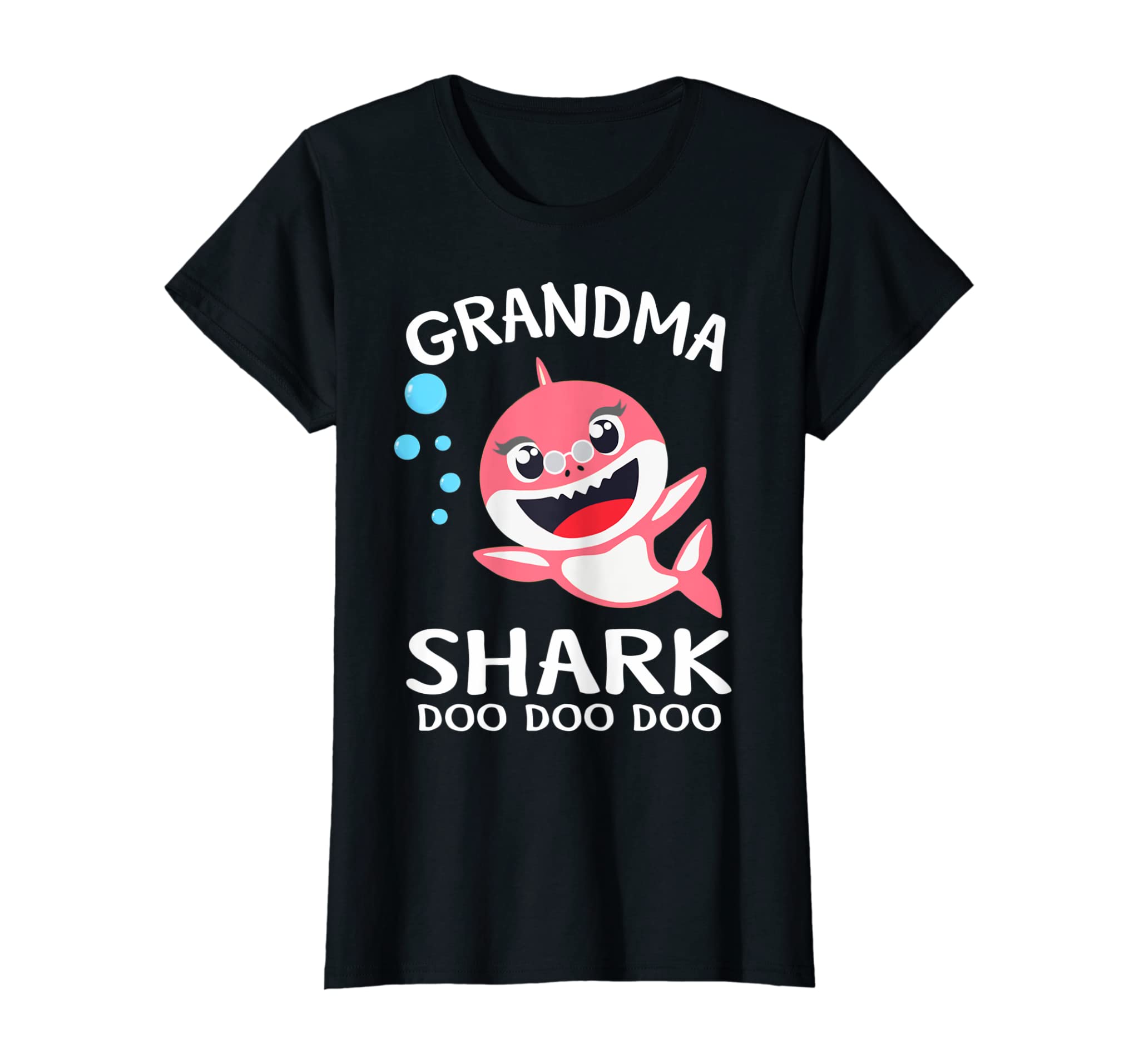 Womens Grandma Shark Shirt, Funny Mother’s Day Gift