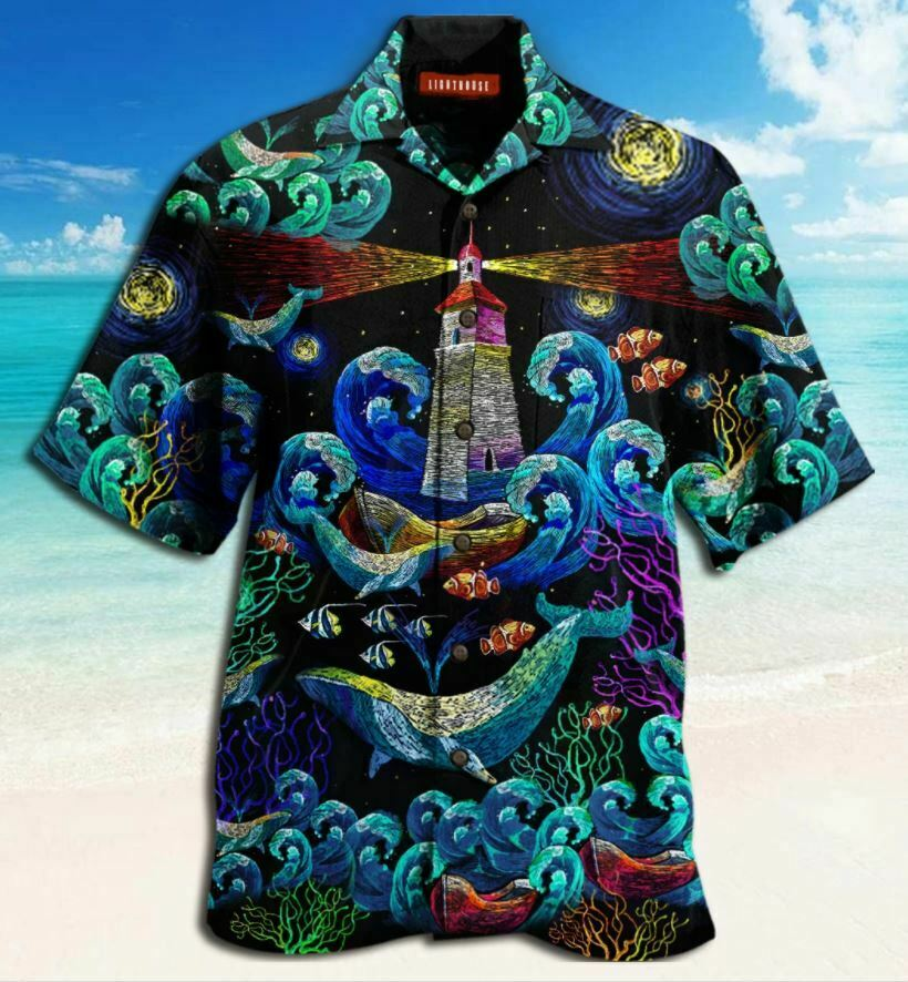 Amazing Finding Light Marine Life Hawaiian Shirt | Unisex | Adult | Hw3450