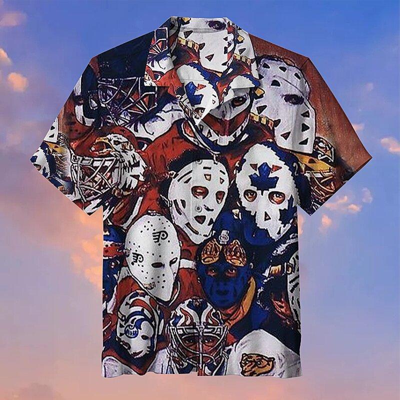 Amazing Hockey Mask Hawaiian Shirt | Unisex | Adult | Hw6656