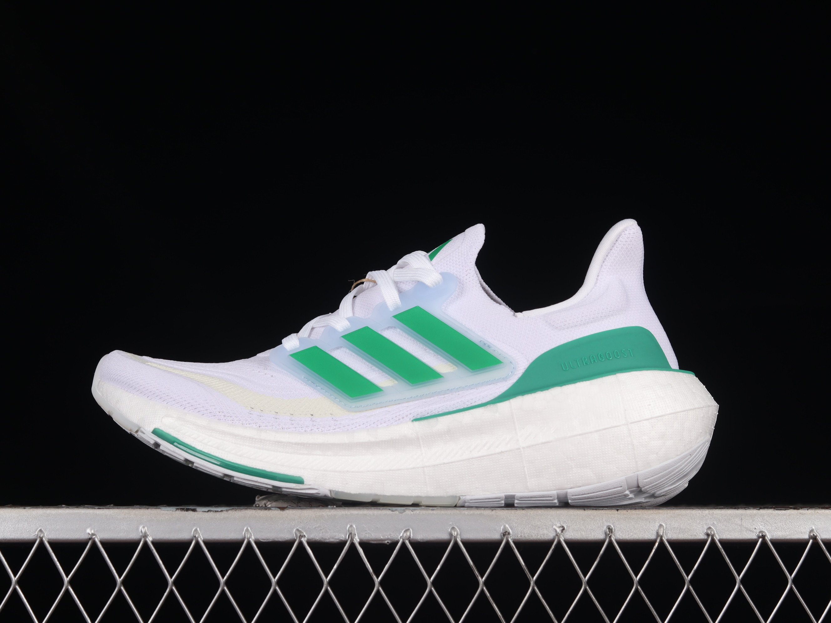 adidas Ultraboost Light White TintCourt GreenBlue Dawn Shoes Sneakers SNK826872523