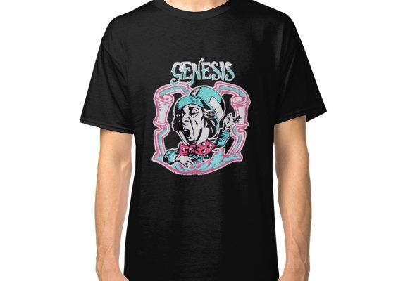 Genesis Peter Gabriel 70 s Design Classic shirt