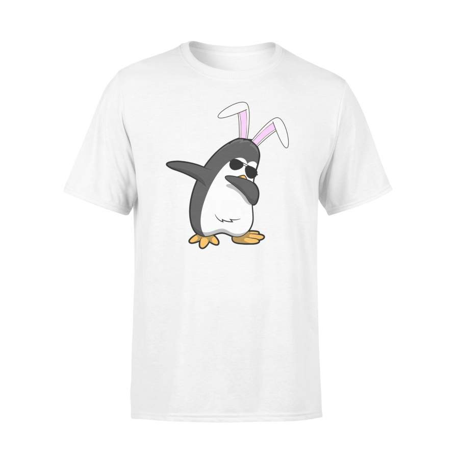 Dabbing Easter Bunny Penguin Dab Boys Girls Kids T-Shirt