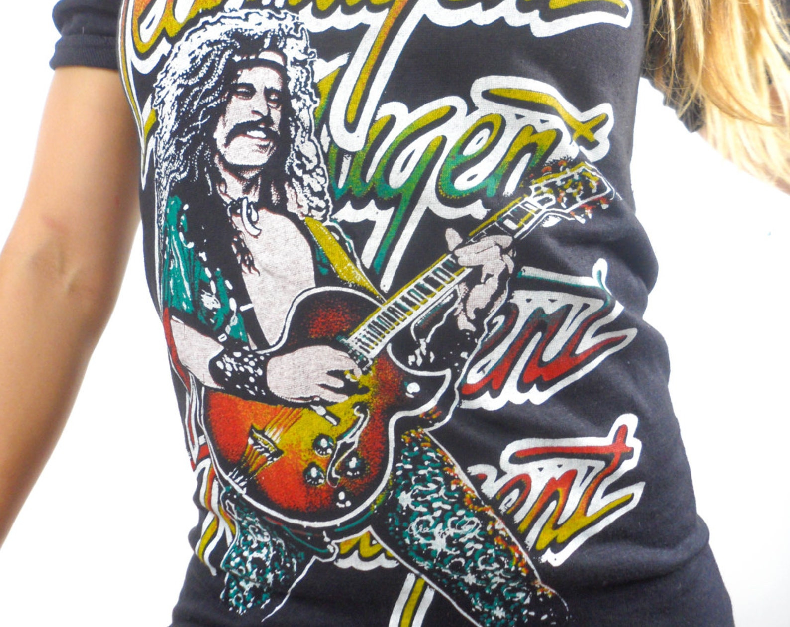 Vintage Ted Nugent Tee 70S Band Tee Concert Shirt 70S Tee 70S Shirt Rolling Stones Boho Tee Rocker Tee Metal Tee Punk Tee 1970S Rare