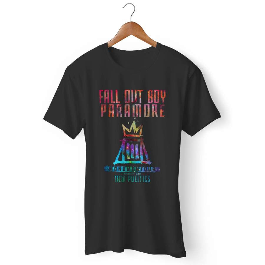 Fall Out Boy Paramore Monumentour Man’s T-Shirt