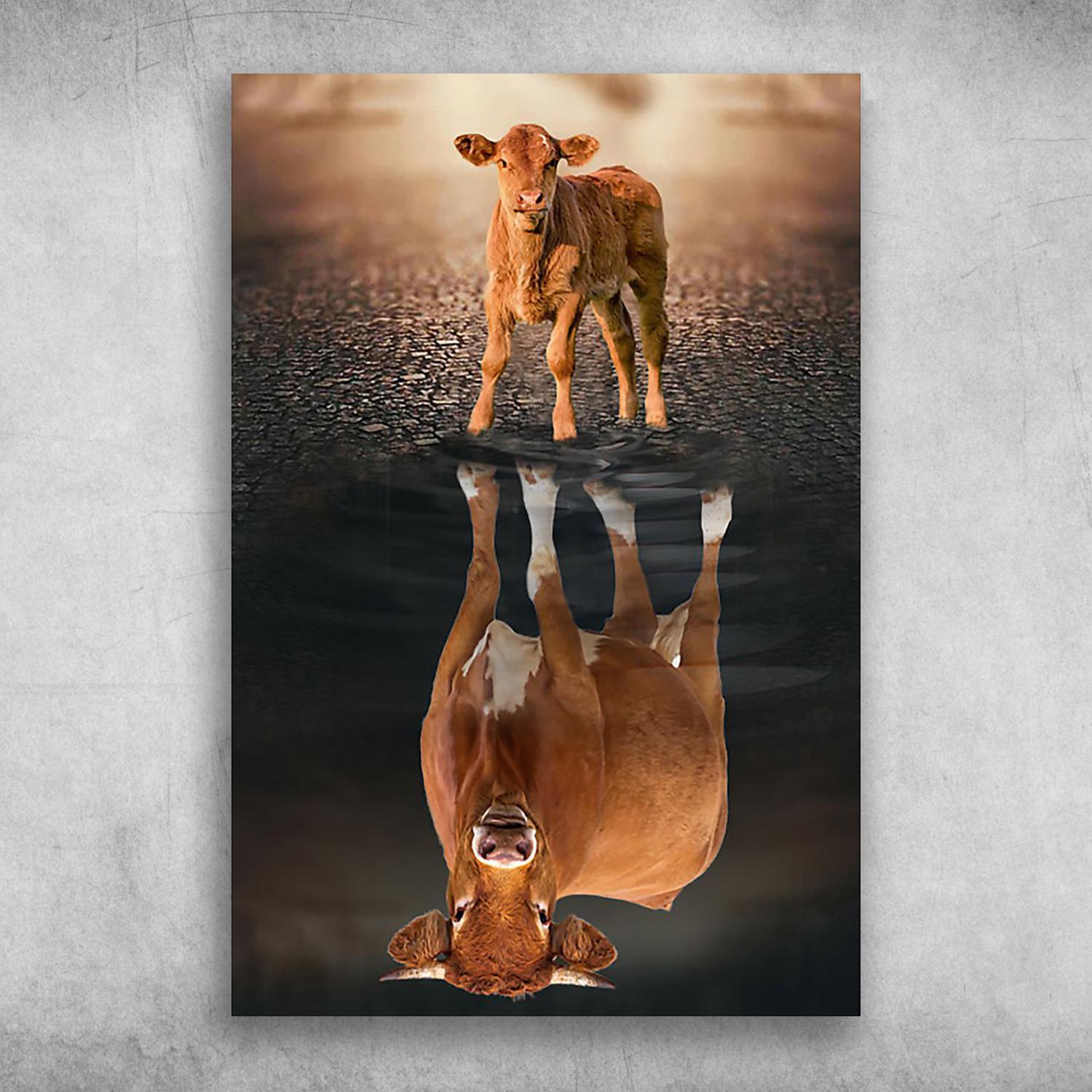 Breeds Of Cattle A Boxer’s House Rules Vintage Cattle Believe In Yourself Poster Print Wall Art Canvas Wall Decor