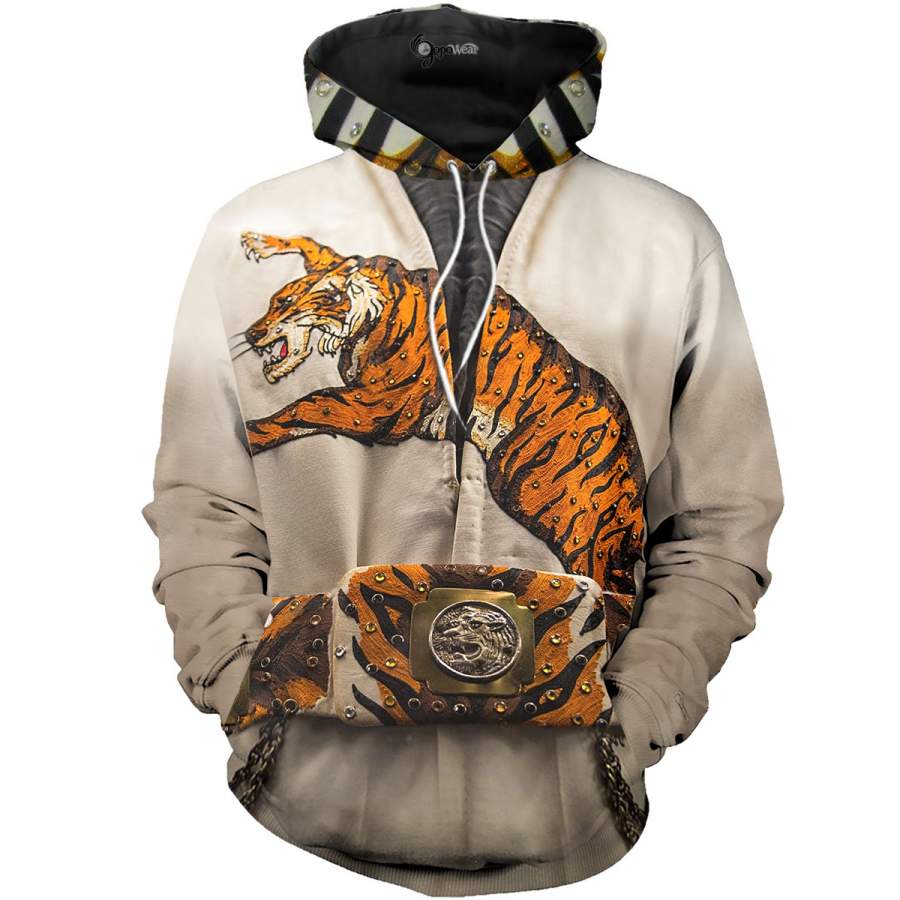 Elvis Tiger Suit 3D All Over Printed Shirts For Men & Women