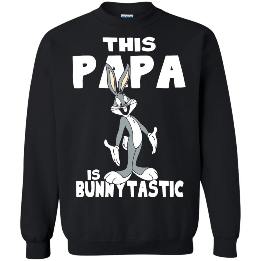 AGR This Papa Is Bunnytastic Easter Bugs Bunny Sweatshirt