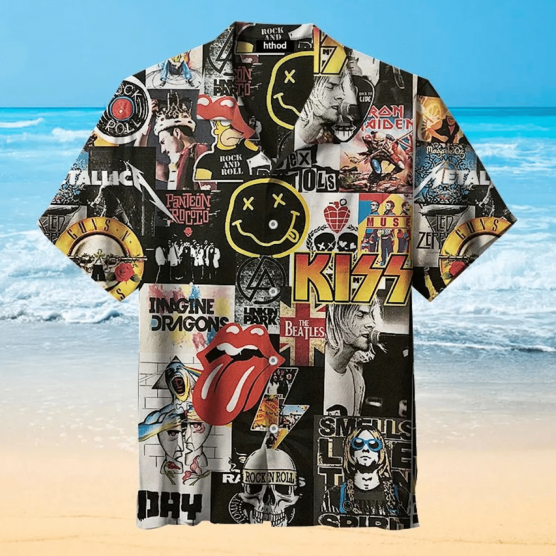 Rock Bands 90 Hawaii Shirt Ha105873