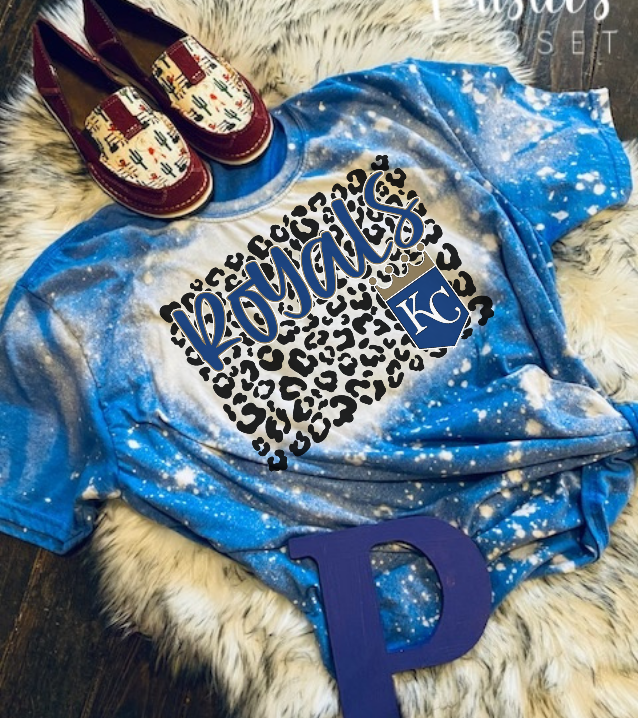 Royals Leopard Print Shirt