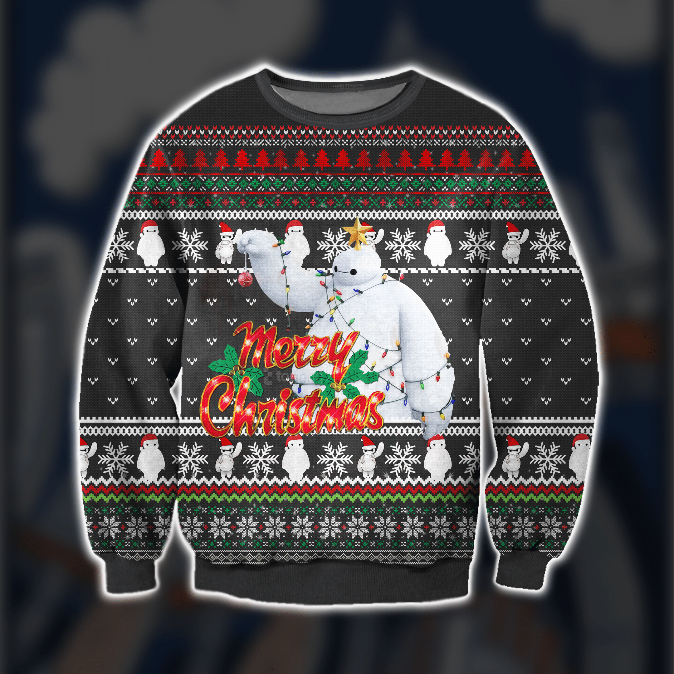 Baymax Ugly Christmas Sweater