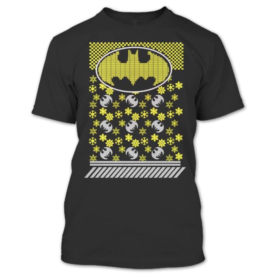 Batman Shirt, Ugly Christmas Sweater T-Shirt