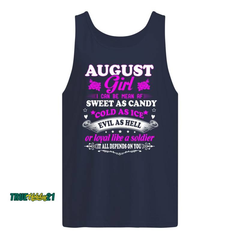 SWEET AS CANDY – AUGUST SHIRT Men’s Tank Top