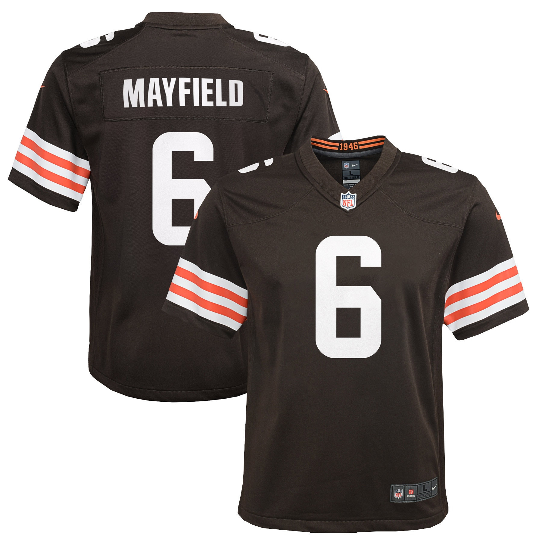 Baker Mayfield Cleveland Browns Game Player Jersey Brown NFL